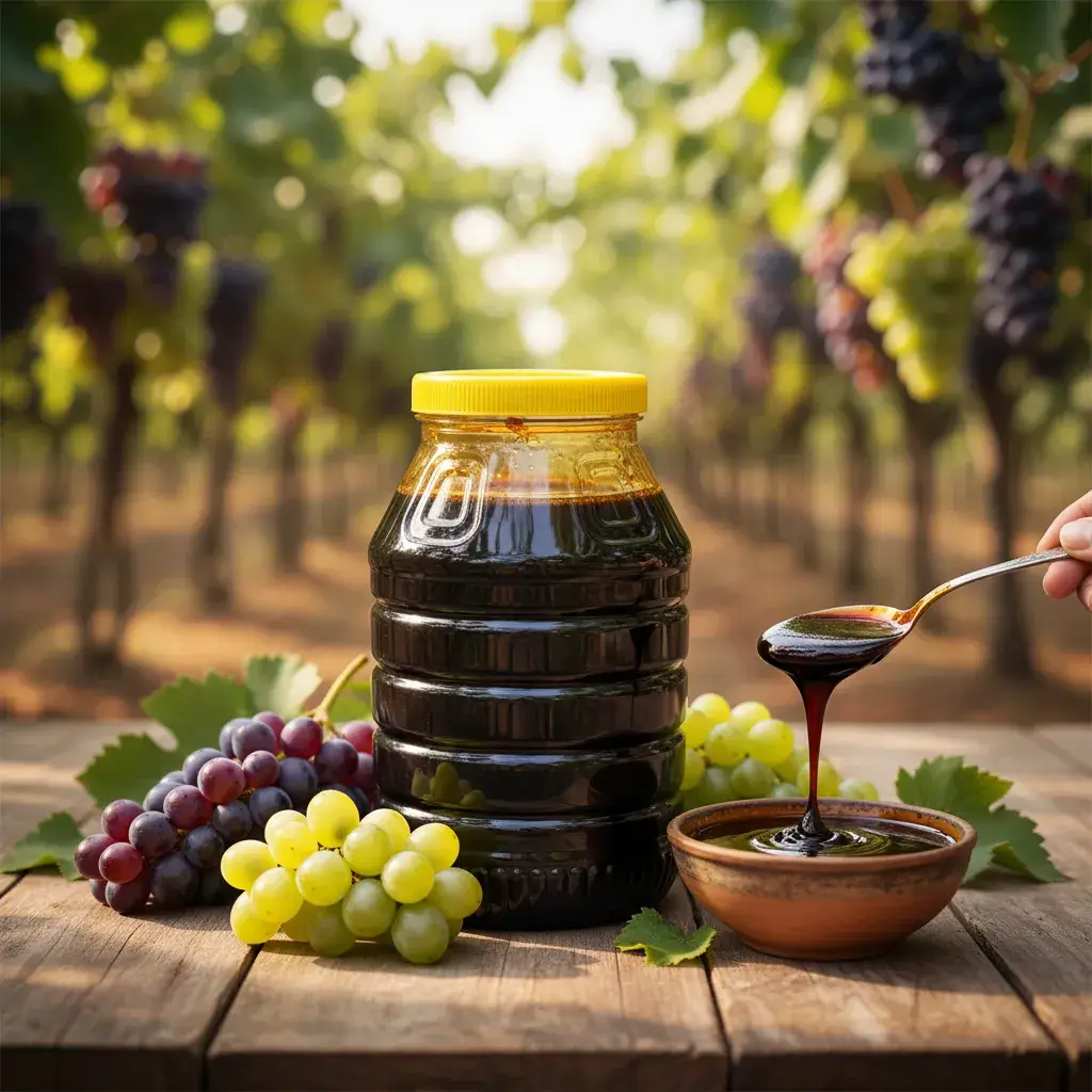 Doğal Niğde Üzüm Bekmezi 500g Katkısız Cam Kavanozda