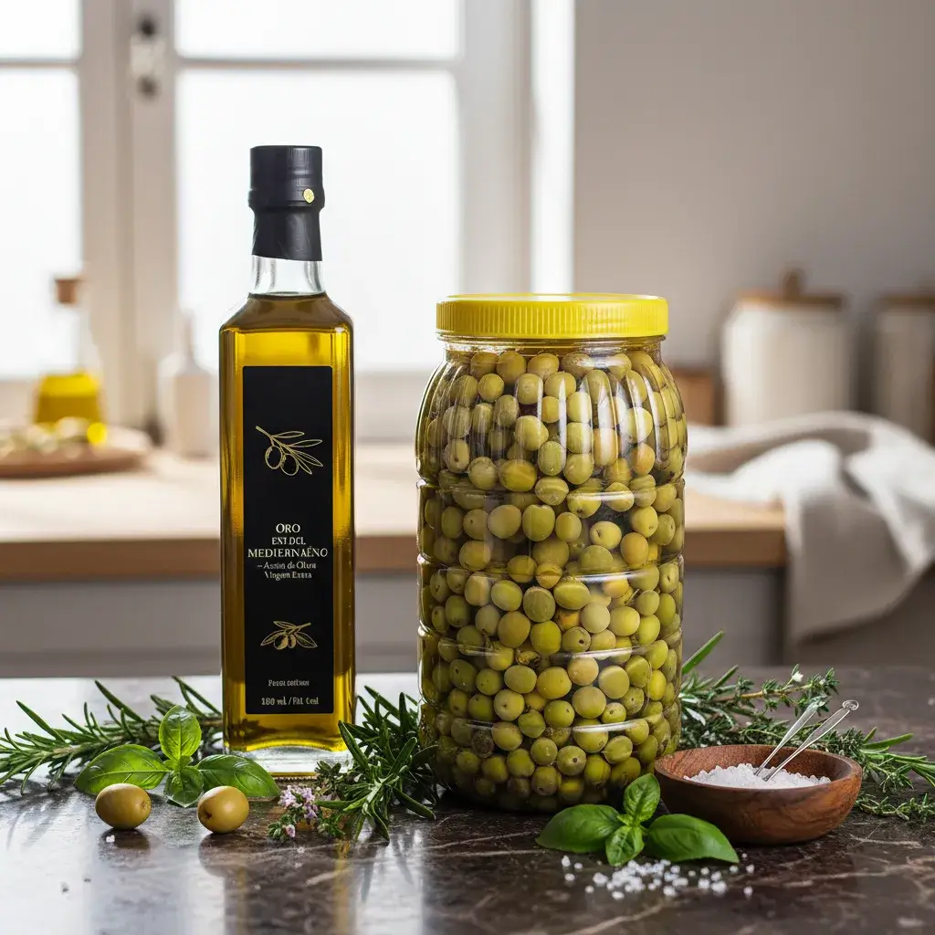 Doğal İspanyol Halhal Zeytini 1 Kg – Kostiksiz Hazır Tüketim